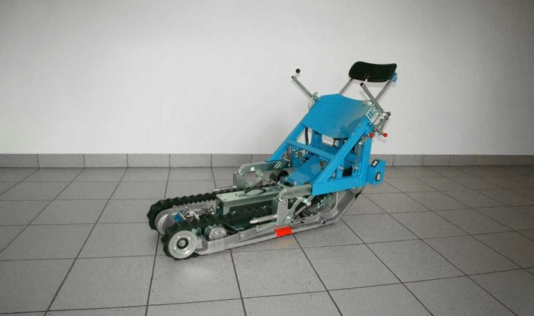 Alternative zum Treppenlift: Treppenraupe
